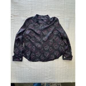 Style & Company women’s 100% Silk Shirt Y2K